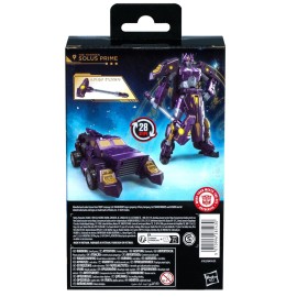 Transformers Age of The Primes Deluxe Class The Thirteen Solus Prime, 5.5-inch Converting Action Figure, Robot Toys for Ages 8+