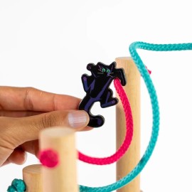 Nekojima - Build The Power Grid but Don\'t Knock it Down! | Family Game for Kids and Adults for Ages 8 and up | Stacking and Weaving Dexterity Game | 1 to 5+ Players | 15 Minutes