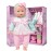 Gift Boutique Baby Doll 14 Inch Soft Body with Clothes & Accessories Sets of Outfits with Hangers Teddy & Toy Blocks Playset Wardrobe Storage Closet, Ideal Gift for Kids - Set of 4