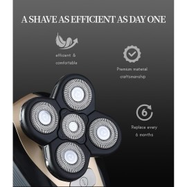 Pinkind Replacement Shaver Heads Compatible with Freebird Shaver