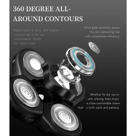 Pinkind Replacement Shaver Heads Compatible with Freebird Shaver