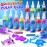Kacwsoay Magic Water Elf Toy Kit for Kids - Aqua Fairy Water Pets with 12 Colors - DIY Squishies Maker Crafts Birthday Gifts for Boys and Girls
