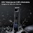 Zesuti 2-in-1 Manscape Trimmer for Men,Body & Groin Hair Trimmers for Men,Bikini Trimmer Women- Wet/Dry Electric Razors for Smooth No-Nick Shaving,IPX7 Waterproof Ball Shaver,LED Display,Black