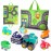 FunMission Baby Boy Toys, Baby Toy Cars 7 Pack, Toys for Boys Aged 18 Months +, Toddler Toys Age 2-3, 7 Toy Cars with Storage Bag, Trucks for Toddlers, Presents for Kids