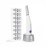 Michael Todd Beauty Sonicsmooth Dermaplane Razor for Women Face + Eyebrow trimmer Dermaplaning System - Peach Fuzz Remover - 8 Weeks of Dermaplaning Blades