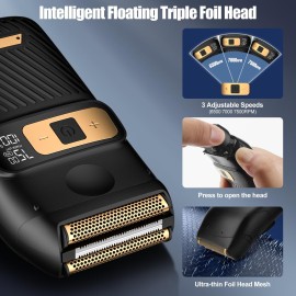 Professional Hair Clippers for Man,Hair Clippers Electric Shavers Razor T-Blade Hair Trimmer, 3 in 1 Cordless Barber Trimmer Bald Shavers LED Display Gifts Professional Hair Clippers for Man,Hair Clippers Electric Shavers Razor T-Blade Hair Trimmer, 3 in 1 Cordless Barber Trimmer Bald Shavers LED Display Gifts