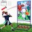 Punieayi Football Toss Game with 4 Inflatable Balls, Football Throwing Target Games for Boys 8-12, Sports and Outdoors Toys for Kids Ages 3+
