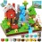 Magnetic Blocks-100PCS Magnetic Building Blocks, Magnetic Tiles Kids Build Cubes 2024 Upgraded STEM Game Toys, Christmas Birthday Gifts for Boys & Girls Ages 3+