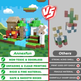 Magnetic Blocks-100PCS Magnetic Building Blocks, Magnetic Tiles Kids Build Cubes 2024 Upgraded STEM Game Toys, Christmas Birthday Gifts for Boys & Girls Ages 3+