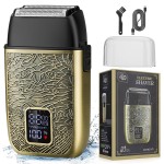 Electric Shavers for Men,Powerful Motor Electric Razor,Head Shavers for Bald Men,Triple Foil Beard Trimmer,Barber Supplies LED Displays & USB Charging Waterproof Shaver, Gifts