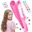 Yoloflix Hair Gem Stamper Kit, Bling Hair Jewels for Girls Toys, Hair Styling Tool with Reusable Shining Diamonds, Birthday Gifts Toys for Girls