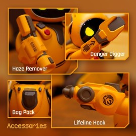 ENERGIZE LAB Eilik DQ - Touch Interactive Toys, Cute Robot Pets with Abundant Emotions. Idle Animations&Exclusive Mini-Games, Unique Gift for Girls & Boys. Support Update.(Special Version)