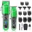 GLAKER Hair Clippers for Men - Cordless Zero-Gap Trimmer - Green