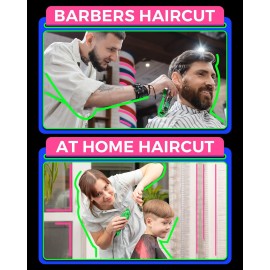 GLAKER Hair Clippers for Men - Cordless Zero-Gap Trimmer - Green