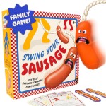 Lucky Egg Swing Your Sausage - Fun Family Party Games for Groups - Indoor Games for Adults and Kids - Party Games for Family Gatherings, Birthdays, and Christmas Party Games for Adults Game Night