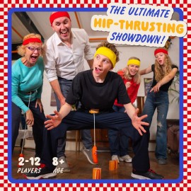 Lucky Egg Swing Your Sausage - Fun Family Party Games for Groups - Indoor Games for Adults and Kids - Party Games for Family Gatherings, Birthdays, and Christmas Party Games for Adults Game Night