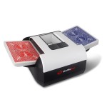 ShuffleBox S1 Automatic Card Shuffler with 2000mAh Rechargeable Built-in Battery, 2 Deck Ultra Quiet Shuffling Machine