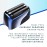 Blade & Stone PS501 Foil Shaver | Graphene-X Blade | Professional Foil Shaver for Men | 8000 RPM Durable Motor, All-Metal, Cordless Barber Shaver - Big Blue