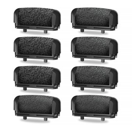 AdamPark Callus Removers 8 Pack Replacement Rollers Heads for Electric Feet File Pedicure Tools, Pedicure Kit Refill Rollers 3 Extra Coarse, 3 Regular Coarse, 2 Fine Coarse Refill Rollers