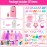 137 Pcs Doll Clothes and Accessories with Closet for 11.5 Inch Doll,Included Princess Dresses,Fashion Dresses,Casual Clothing,Swimsuits,Bags,Shoes,Doll Dress up Toys for Girls Kids Toddlers Gifts