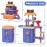 FunMission Kids Tool Bench Set 3 in 1, Toddler Tool Set, Kids Workbench with Realistic Toy Tool Box  Electronic Toy Drill, Transformable Toddler Tool Bench, Toy Tool Present for Ages 3+