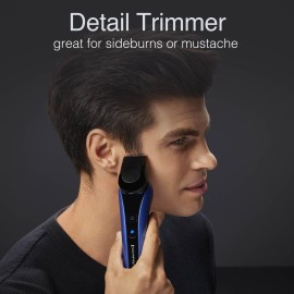 Remington Limitless X7 Shaver for Men, Titanium Blades and Power Sense Technology, Advanced Performance Foil Rotary Electric Shaver with PivotBall for Sensitive Skin Comfort, 100% Waterproof.