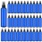 Eccliy 32 Pcs 8 oz Spray Bottles Fine Mist Cleaning Bottles Clear Empty Plastic Travel Sprayer Refillable Sprayer with Cap for Cleaning Solutions Oils Travel Perfumes(Blue,Clear)
