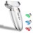 Red Light Beauty Device for Face and Neck, Based on High-end Red and Blue LED Light, Facial Cold and Hot, Vibration Technology, 3 Color Led Face and Neck Beauty Device for Home Use, Pearly White