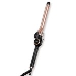 Curling Iron 3/4 Inch, Long Barrel Curling Wand for Long Hair, Ceramic Tourmaline Hair Curling Iron for Small Curls, Double Voltage(100-240V)