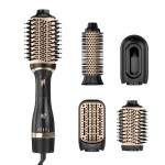 Nycoba Hair Dryer Brush, Multifunctional Hot Air Brush with Adjustable Heat Settings for Different Hair Types, Negative Ion Technology & Quick Drying