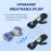 YiYame Resting Hand Splint, Stroke Hand Brace with Finger Support, Hand immobilizer for Carpal Tunnel Wrist Night Support, 5 fingers Straightening, Flexion Contractures, Fits Right & Left, M