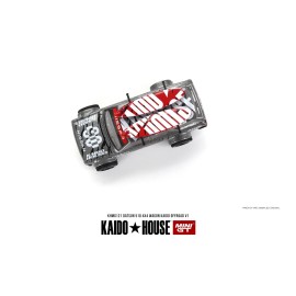 True Scale Miniatures Model Car Compatible with Nissan Datsun KAIDO 510 Wagon 44 Kaido Offroad V1 1/64 Diecast Model Car Kaido House KHMG121