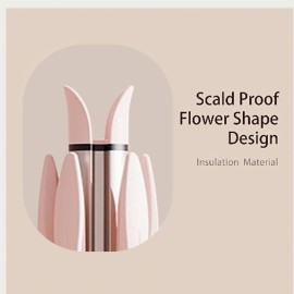 Automatic Curling IronFour Temperature Levels can be SelectedRotating Curling IronDiameter 28mm Anti-Tangle Rotating Curling Wand for Hair Styling,Pink