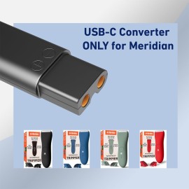 ANBELICHOS 2PCS USB-C Charger Converter for Meridian Trimmer (5V 1A)
