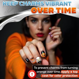 50 Pcs Butterfly Charms for Nails - Silver & Gold Butterfly Nail Charms, Long-Lasting Shine, Nail Decorating Kit for Any Occasion - Sparkly Nails Design for Eye-Catching Style