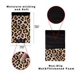 Universal Walker Hand Grip Padded Covers Non-Slip Cushion Foam for Folding Wheelchair Rollator Crutch Handle Pads 2-Pack Leopard Universal Walker Hand Grip Padded Covers Non-Slip Cushion Foam for Folding Wheelchair Rollator Crutch Handle Pads 2-Pack Leopard