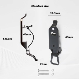 Shovel Mount for Roof Rack Shovel Mount for Truck Bed, Truck Jeep Offroad Roof Rack Axe Shovel Mount, Shovel Holder for Boats,Military Equipment,Overlanding Gear, Quick Release Axe Tool Holder