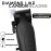 Supreme Trimmer Vader Clipper with DLC Taper Blade STC5098 | 210 Min Run Time 7500 RPM Hair Trimmer | Professional Brushless Motor Barber Clipper | Black