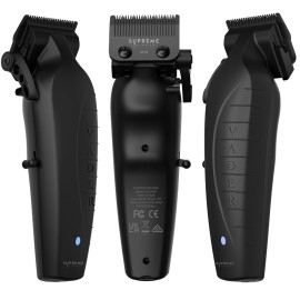 Supreme Trimmer Vader Clipper with DLC Taper Blade STC5098 | 210 Min Run Time 7500 RPM Hair Trimmer | Professional Brushless Motor Barber Clipper | Black Supreme Trimmer Vader Clipper with DLC Taper Blade STC5098 | 210 Min Run Time 7500 RPM Hair Trimmer | Professional Brushless Motor Barber Clipper | Black