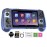 RG556 Retro Handheld Game Console, Android 13 System Unisoc T820 Processor 5.48 Touch Inch AMOLED screen 5500mAh Battery Support WIFI Online DP Output (Transparent Blue)