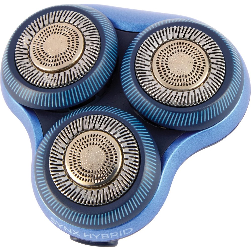 Remington Rotary Shaver Replacement Head Compatible with Remington Limitless X7 Shaver, Titanium Twin Track Blades