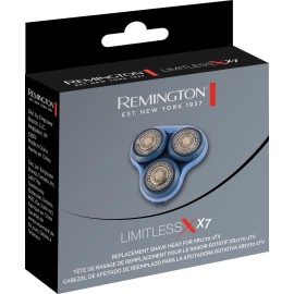 Remington Rotary Shaver Replacement Head Compatible with Remington Limitless X7 Shaver, Titanium Twin Track Blades