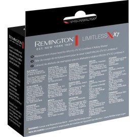 Remington Rotary Shaver Replacement Head Compatible with Remington Limitless X7 Shaver, Titanium Twin Track Blades