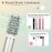 Chivixe Round Brush Attachment for Shark FlexStyle Blow Dryers Attachments, Normal Oval Round Volumizing Brush Styling for Straight, Wavy, Curly, and Coily Hair, Sliver