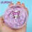 Kuromi SLIMYGLOOP Mix\'EMS Slime - Pink Glitter With Collectible Charm, Fun Add-Ins, Hello Kitty - Party Favors for Kids 8-12, Girls Toys Age 6-8, Sanrio Stuff