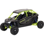 NewRay 1:18 Scale Polaris RZR Pro R 4 (Matte Onyx Black) 58453B