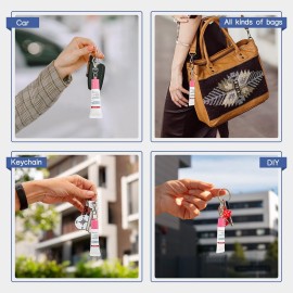 Keychain Cap Compatible with Aquaphor 0.35 oz Lip Balm, Portable Holder Keychain Cap Compatible with Aquaphor Lip Repair Tubes (Colourful)