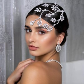 Eiaork Wedding Headband Crystal Bridal Headpiece Rhinestone Hair Accessories for Women Bride and Bridesmaids (798 Silver) Eiaork Wedding Headband Crystal Bridal Headpiece Rhinestone Hair Accessories for Women Bride and Bridesmaids (798 Silver)