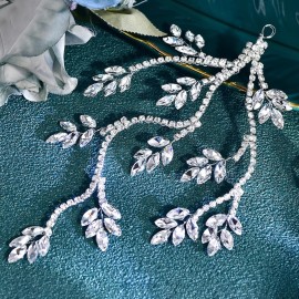 Eiaork Wedding Headband Crystal Bridal Headpiece Rhinestone Hair Accessories for Women Bride and Bridesmaids (798 Silver) Eiaork Wedding Headband Crystal Bridal Headpiece Rhinestone Hair Accessories for Women Bride and Bridesmaids (798 Silver)