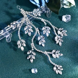 Eiaork Wedding Headband Crystal Bridal Headpiece Rhinestone Hair Accessories for Women Bride and Bridesmaids (798 Silver) Eiaork Wedding Headband Crystal Bridal Headpiece Rhinestone Hair Accessories for Women Bride and Bridesmaids (798 Silver)